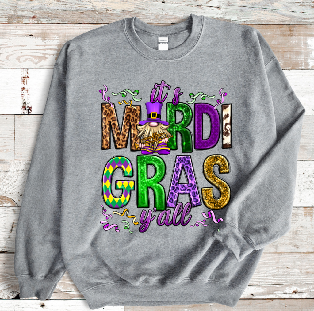 mardi gras hoodie kids