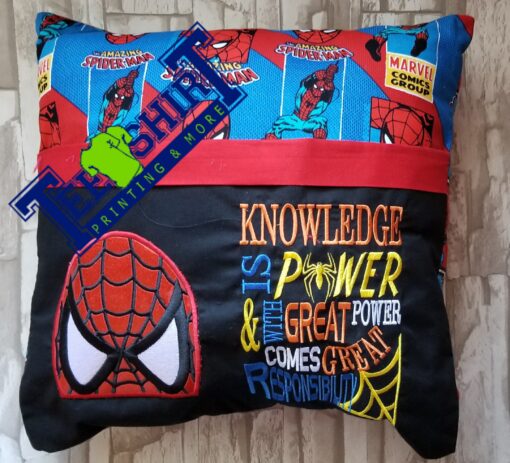 Spiderman Pocket Pillow