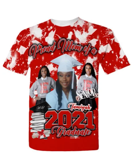Red Book 3D Graduation Shirts | Mastermind Printing LLC